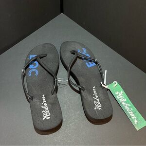 Cobian Nias Bounce Black Flip flop sandals NWT women’s size 8